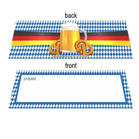 Oktoberfest Placecards - Pack of 8