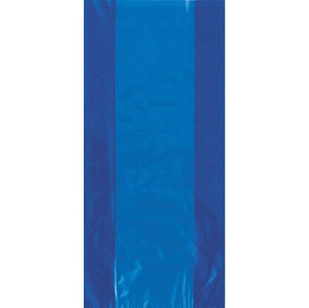 Royal Blue Plastic Cello Bags - 28cm - Pack of 30