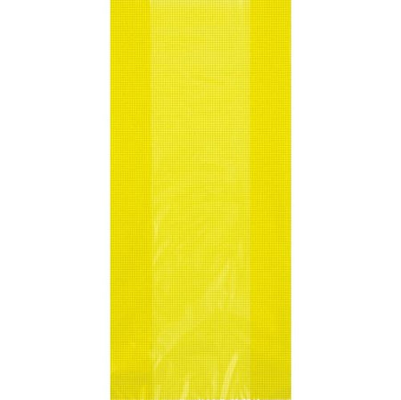 Yellow Plastic Cello Bags - 28cm - Pack of 30