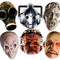 Value Pack Doctor Who Monster Card Masks - Pack of 6