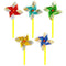 Mini Windmill - Assorted Colours - 6cm - Each