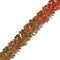 Red & Green Luxury Tinsel Garland - 6 Ply - 4.6m