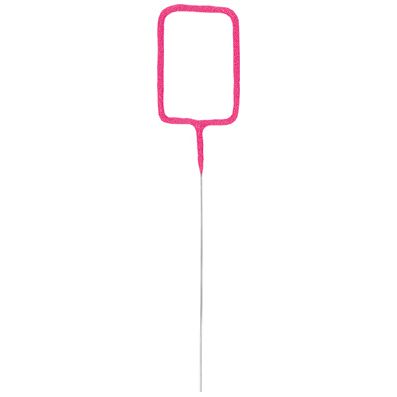 Pink Number 0 Party Sparkler - 17.8cm