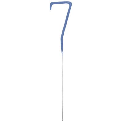 Blue Number 7 Party Sparkler - 17.8cm