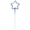Blue Star Party Sparkler - 17.8cm