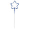 Blue Star Party Sparkler - 17.8cm