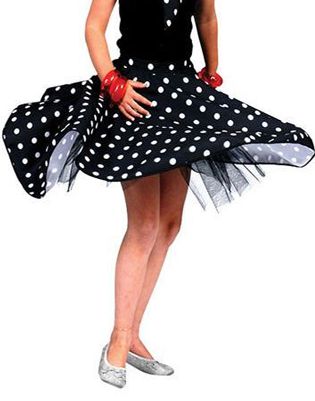 Child's Rock 'n' Roll Skirt Black