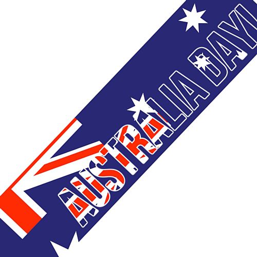 Australia Day Banner 120cm x 30cm