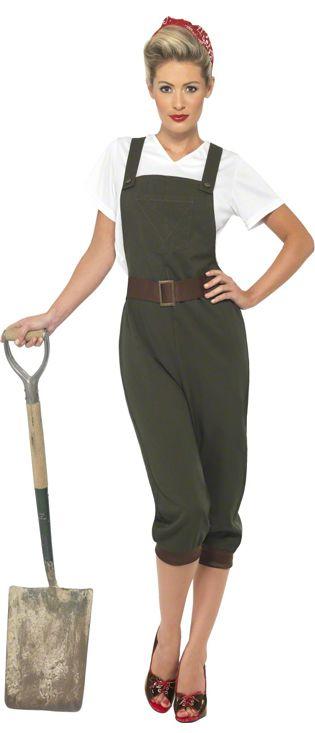 WWII Land Girl Costume
