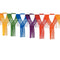 Rainbow Drop Fringe Garland - 3.66m