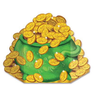 Pot-O-Gold Stand-In Photo Prop - 92.7cm