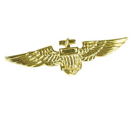 Aviator Military Pin