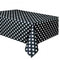 Black Dots Tablecloth - 2.74m