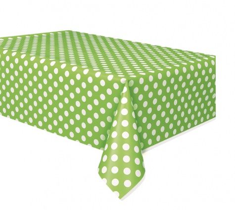 Green Dots Tablecloth - 137cm x 274cm