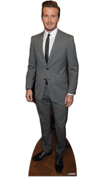 David Beckham Lifesize Cardboard Cutout - 1.79m