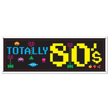 80's Sign Banner - 1.52m