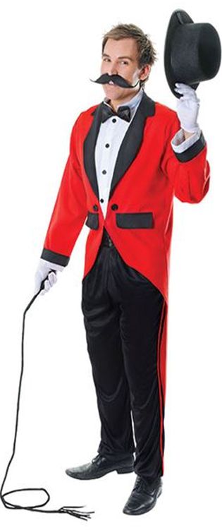 Ringmaster Costume, Red