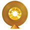 Gold Plastic Record Centrepiece - 22.9cm