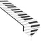 Printed Piano Keyboard Paper Table Runner - 1.83m