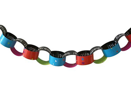 Retirement Confetti Paper Chain Kit - A3 Paper