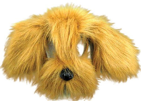 Shaggy Dog Mask - Brown