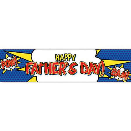 Super Dad Themed Banner - 1.2m