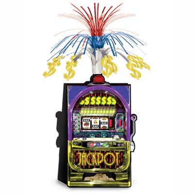 Slot Machine Centrepiece - 38.1cm