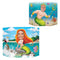 Mermaid Stand-In Photo Prop - Reversible 2 Designs - 94cm