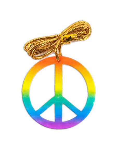 Rainbow Peace Medallion