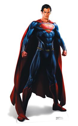 Superman Man of Steel Lifesize Cardboard Cutout - 1.88m