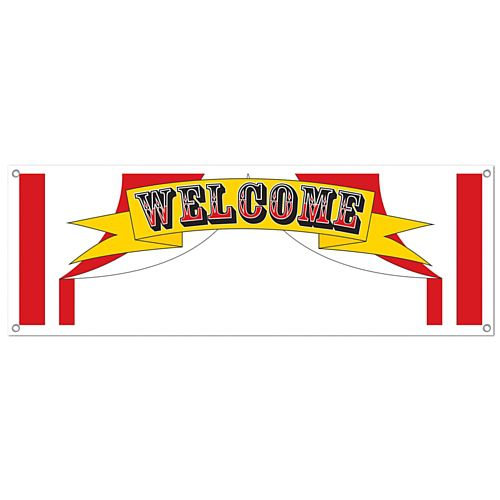 Welcome Sign Banner - 1.52m
