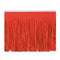 Red 6-Ply Tissue Fringe Drape - 3.05m