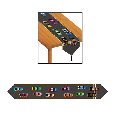 Racing Car Paper Table Runner - 1.83m