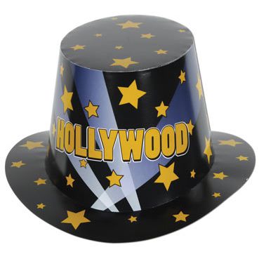 Hollywood Stars Card Top Hat