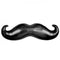 Giant Moustache Shaped Foil Balloon - 88cm