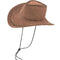 Brown Cowboy Hat With Stitching