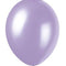 Lavender Pearlised Latex Balloons - 12'' - Pack of 8