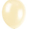 Ivory Cream Latex Balloons - 12
