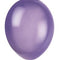 Purple Latex Balloons - 12