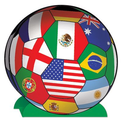 International Football Centrepiece - 25.4cm