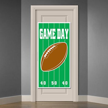 American Football Game Day Door Cover - 1.52m