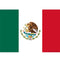 Mexican Themed Flag Poster - A3