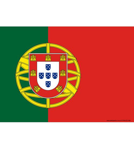 Portugal Themed Flag Poster - A3