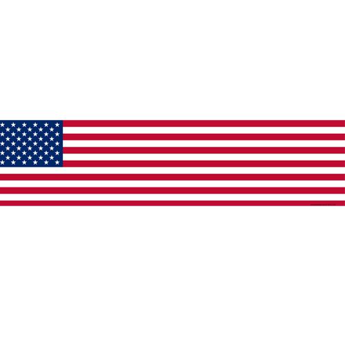 American Themed Flag Banner - 1.2m