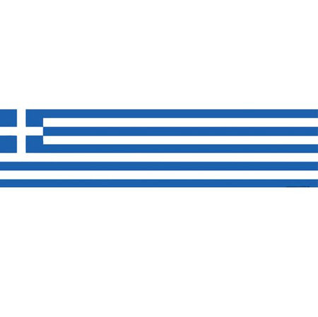 Greek Themed Flag Banner - 120 x 30cm