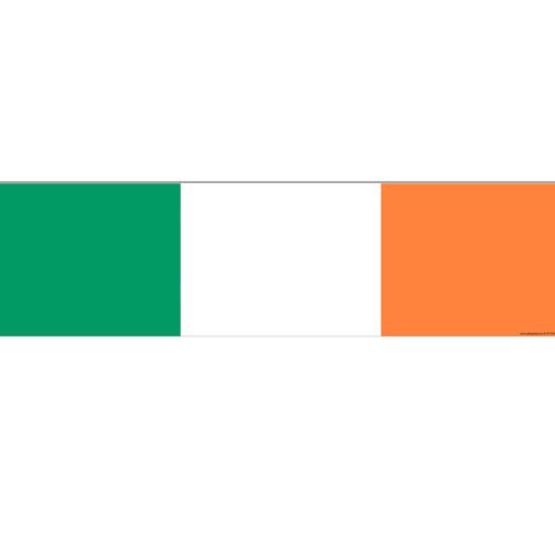 Irish Themed Flag Banner - 120 x 30cm