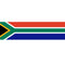 South Africa Themed Flag Banner - 120 x 30cm