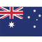Australian Themed Flag Poster - A3