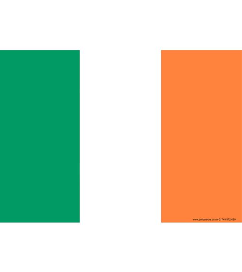 Ireland Themed Flag Poster - A3