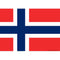 Norway Themed Flag Poster - A3